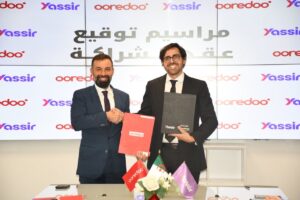Ooredoo الجزائر وشركة Yassir يمضيان على إتفاقية شراكة
