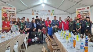 Ooredoo الجزائر تشارك الكشافة الإسلامية الجزائرية في تنظيم إفطار جماعي