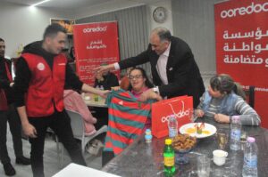 Ooredoo الجزائر تتقاسم إفطار رمضاني مع جمعية المعاقين حركياً « الأمل والعمل »