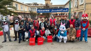 Ooredoo الجزائر والكشافة الإسلامية الجزائرية يشاركان الأطفال المرضى فرحة العيد