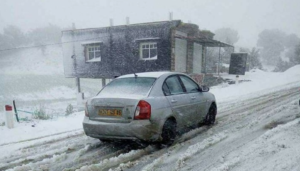 ثلوج كثيفة وأمطار غزيرة على هذه المناطق من الوطن